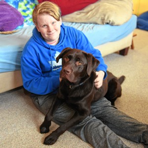 Greenfield Recorder – More than man’s best friend: Emotional support dog brings priceless comfort to Greenfield teen with PTSD