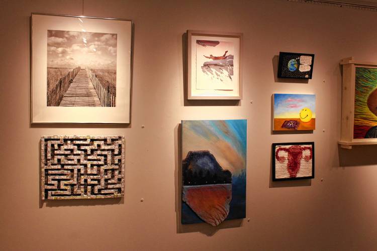 “FORWARD” will be on display at Greenfield’s Artspace Community Arts Center through Feb. 28.