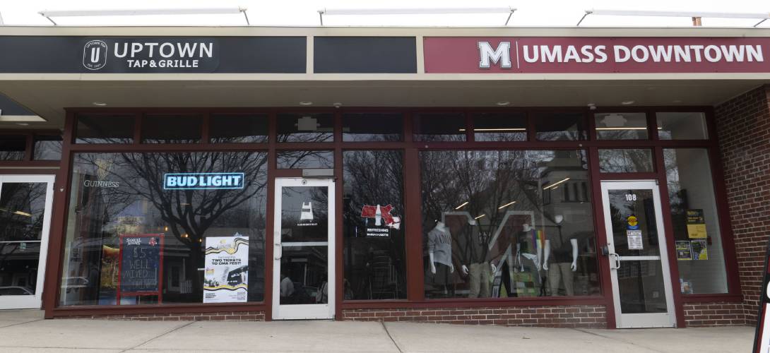 Uptown Tap Grille and UMass Downtown in Amherst. 