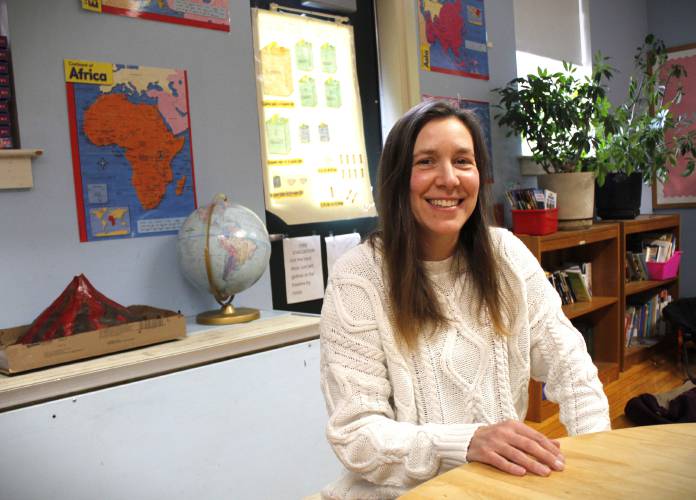 Fourth Grade Newton Elementary School teacher Rachel Haag will receive a Grinspoon Award for Excellence in Teaching this month. Fourth Grade Newton Elementary School teacher Rachel Haag will receive a Grinspoon Award for Excellence in Teaching this month.