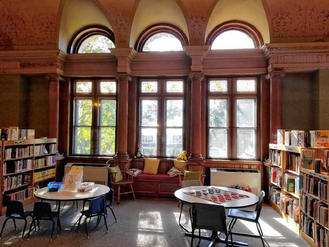 The Children’s Room at Dickinson Memorial Library in Northfield.