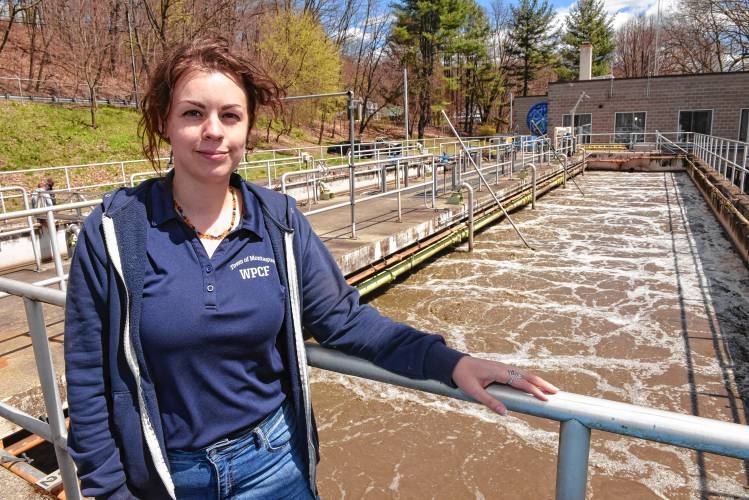 Chelsey Little, superintendent of the Montague Clean Water Facility. Chelsey Little, superintendent of the Montague Clean Water Facility.
