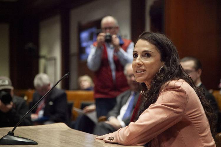 Franklin County Continuing the Political Revolution (FCCPR) will host State Auditor Diana DiZoglio, pictured, at the Guiding Star Grange in Greenfield on Wednesday, Oct. 16, at 7 p.m.