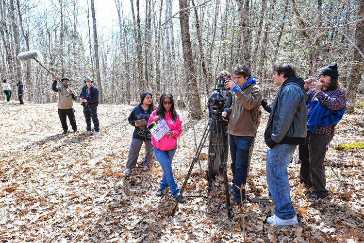 Salamander Hollow Healing Habitat in Warwick played host to an Emerson College short film shoot last month.