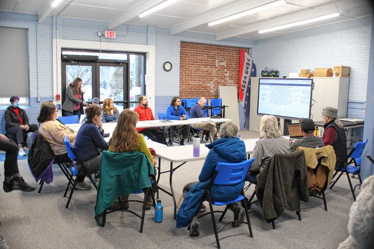 The Montague Pollinator Action Group held its inaugural meeting Thursday afternoon as its members brainstormed some initial ideas for implementing the town’s pollinator-friendly initiatives.