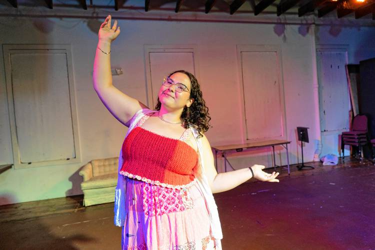 Auburn Mass as the artistic spirit in “Mind Matters Most: A Mental Health Cabaret.”
