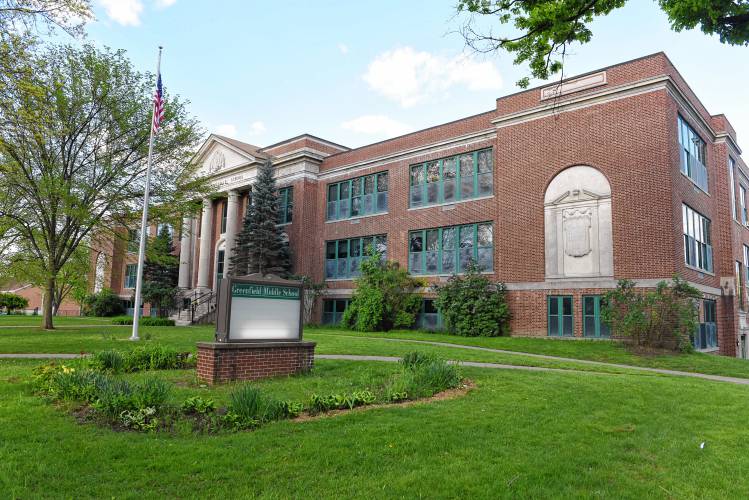 Greenfield Middle School on Federal Street. Greenfield Middle School on Federal Street.