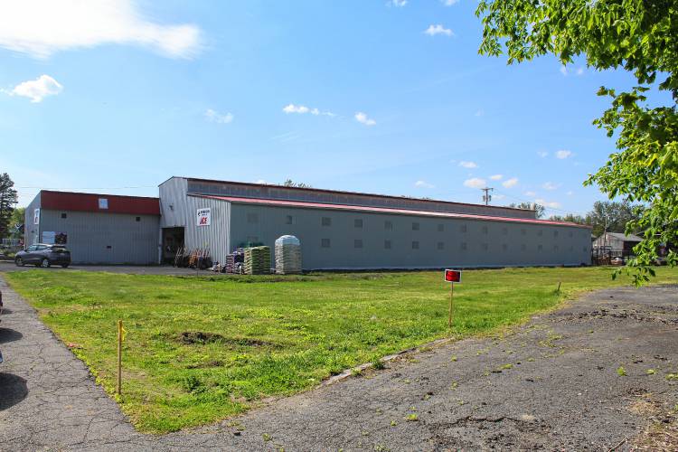 Hamshaw Lumber is proposing a 12,245-square-foot addition on the vacant grass lot at 14 Elm St., which will expand the company’s current location next door at 16 Elm St. in South Deerfield.