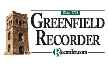 Page footer: small Greenfield Recorder logo