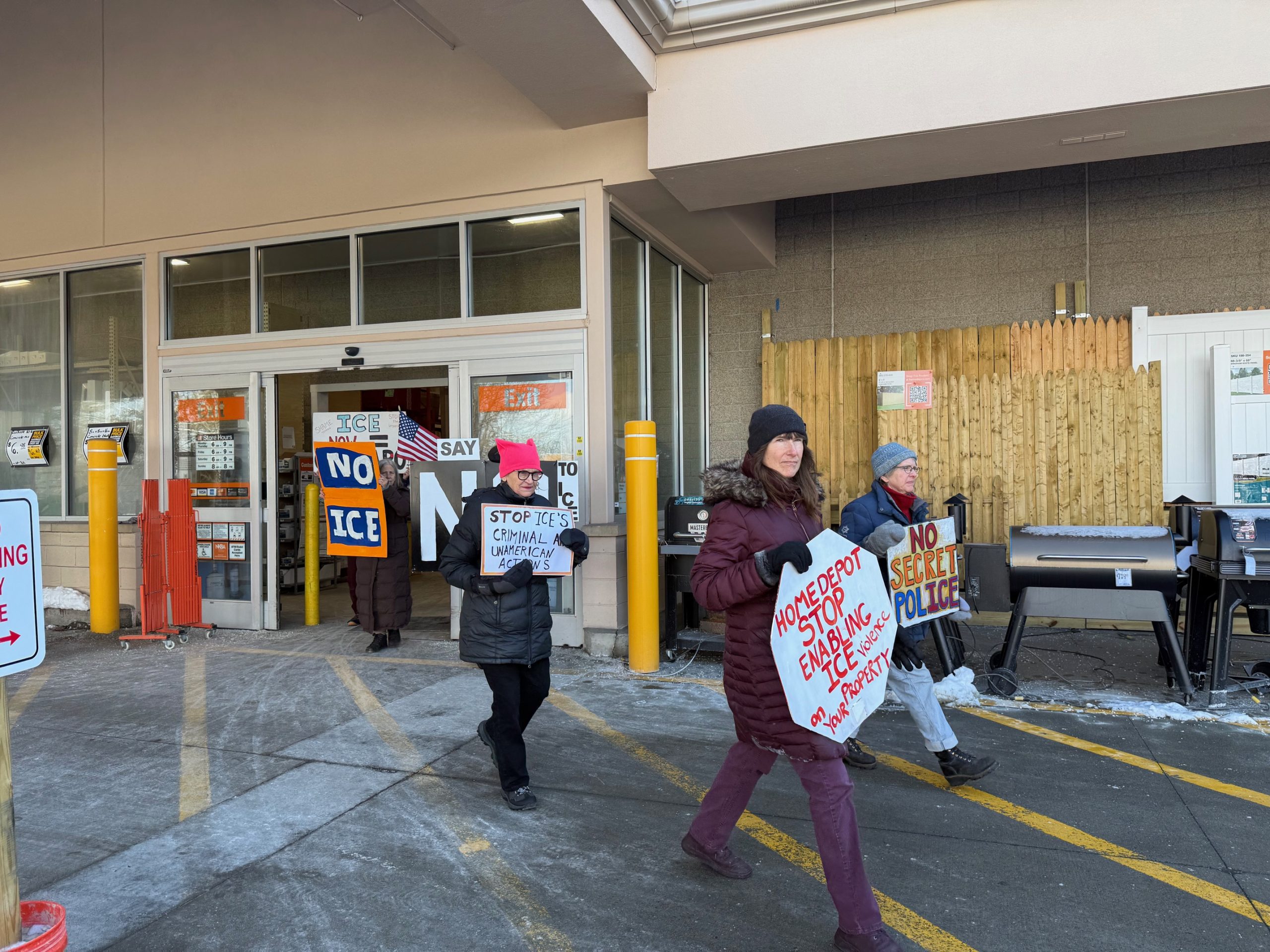 Local activists demand The Home Depot condemn ICE raids