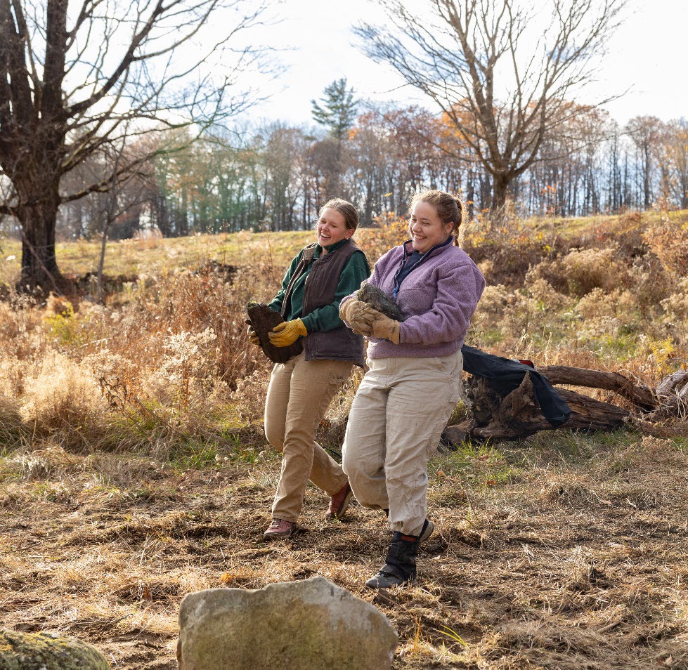 Smith College students build winter home for threatened rat snakes