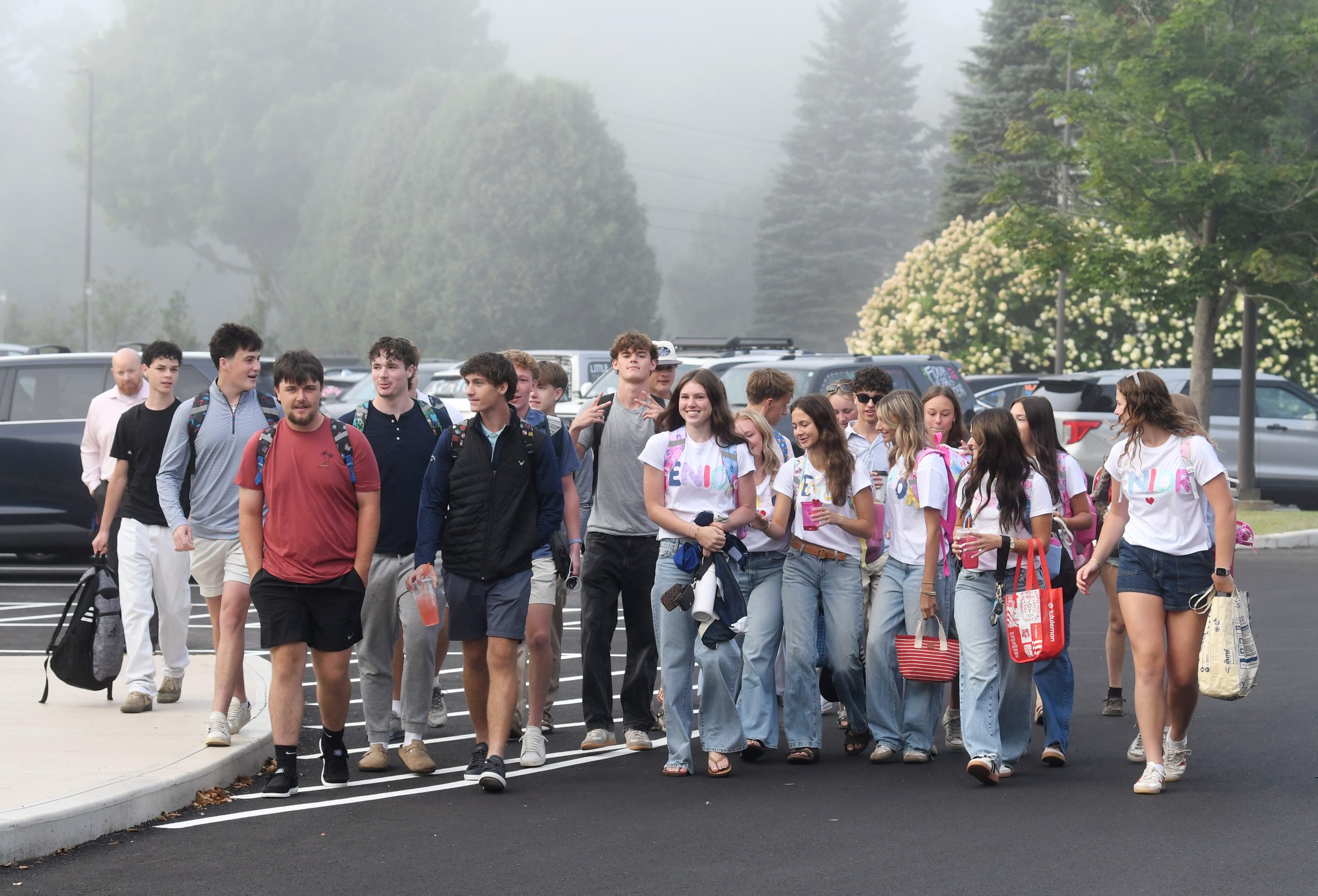 ‘This year is going to be the best': Frontier, Mahar students start school year