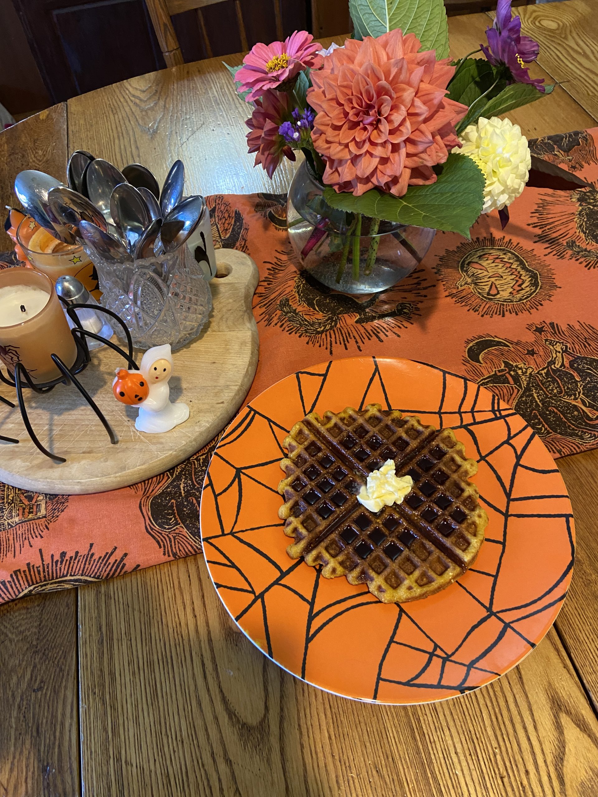 Pumpkin waffles: An ever-evolving recipe